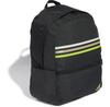 Backpack Adidas Classic Horizontal 3-Stripes Black/solar Slime (IP9846)