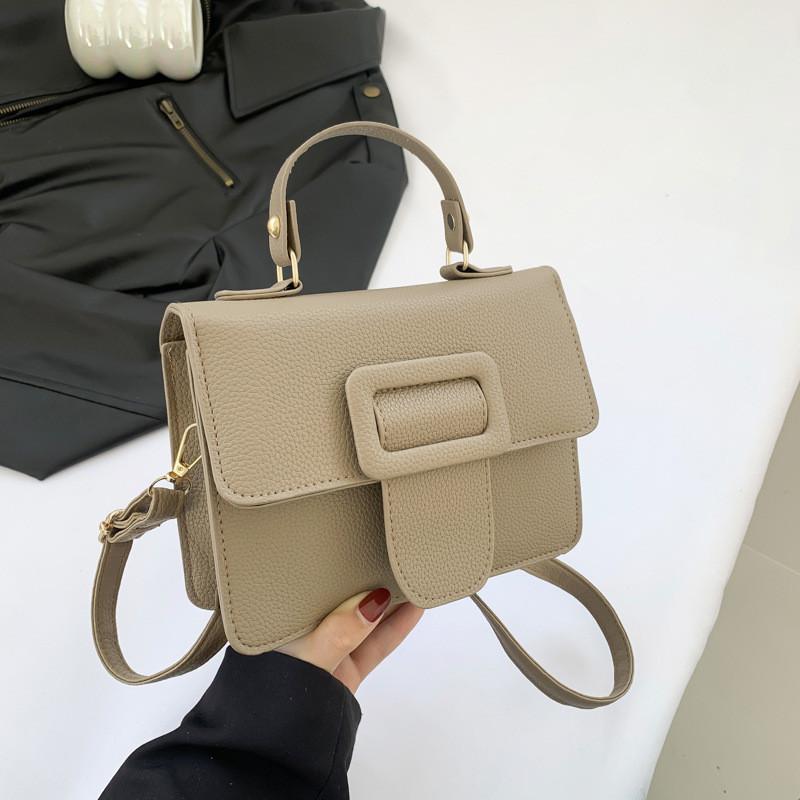 Chic Minimalist Crossbody Bag Stylish Casual Square Bag 2024 Spring Trendy Women's Shoulder Bag