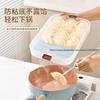 Food-Grade Dumpling Storage Container for Fridge Freezer-Safe Tray for Dumplings Wontons Fresh-Keeping Box for Ravioli