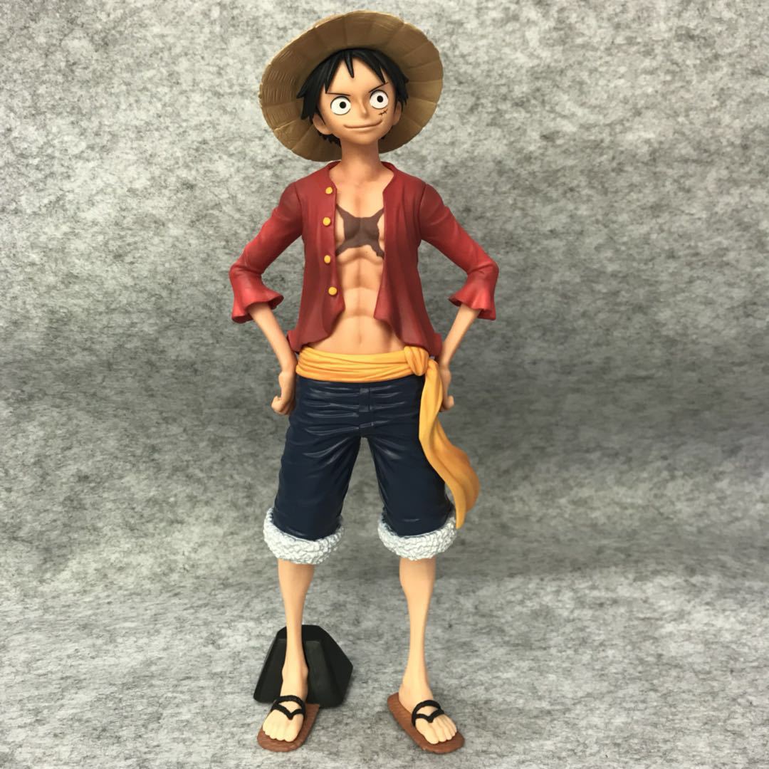 

ONE PIECE super group, face-changing Luffy, straw hat Luffy, straw hat pirate group, boxed figure