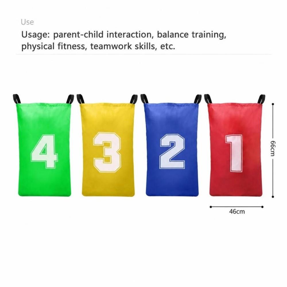 Sense Training Kids Jumping Sack Multicolor Sack Race Bags Fun Kangaroo Jumping Bag  For Kids