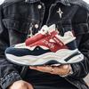 22 Spring Student Casual Sports Shoes Short High-soled Dad Shoes Heightening Running Shoes