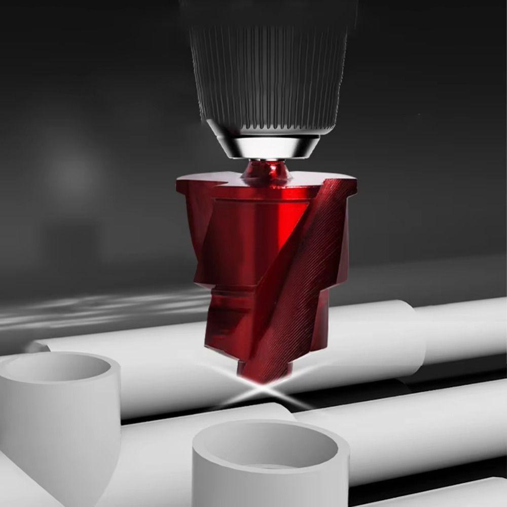 High-Speed Steel Lifting Stepped Drill Bit PPR Water Pipe Expansion Drill Bit  Power Tools