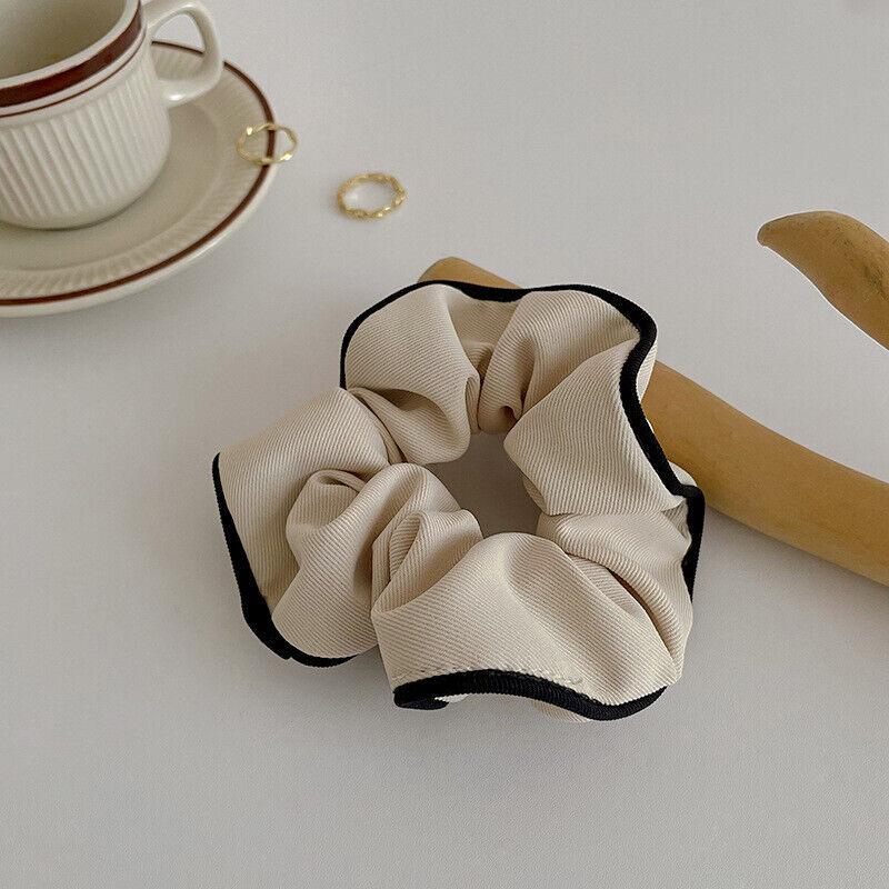 

Женские резинки для волос, твердое кольцо для волос, веревка, эластичный держатель для хвоста, головной убор # белый