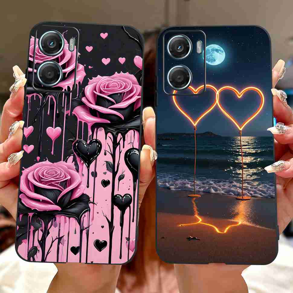 Hülle Für Motorola Moto G06 Luxus Cartoon Handy Rückseite Silikon Weiches TPU Für Moto G06 MotoG06 4G Hülle 6.88"