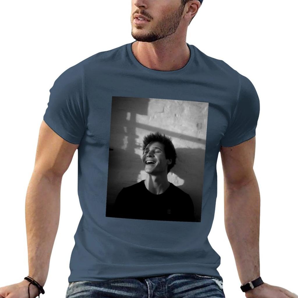 T-shirt Sorriso Wincent Weiss Morbida Cotone Antirestringimento