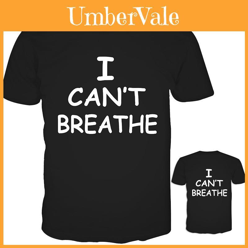 Stilvolles I Can't Breathe T-Shirt für Männer und Frauen aus weichem und atmungsaktivem Stoff