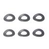 DIN137B Blackened Wave Washer, 65 Manganese Steel Elastic, National Standard, Sizes M5-M30