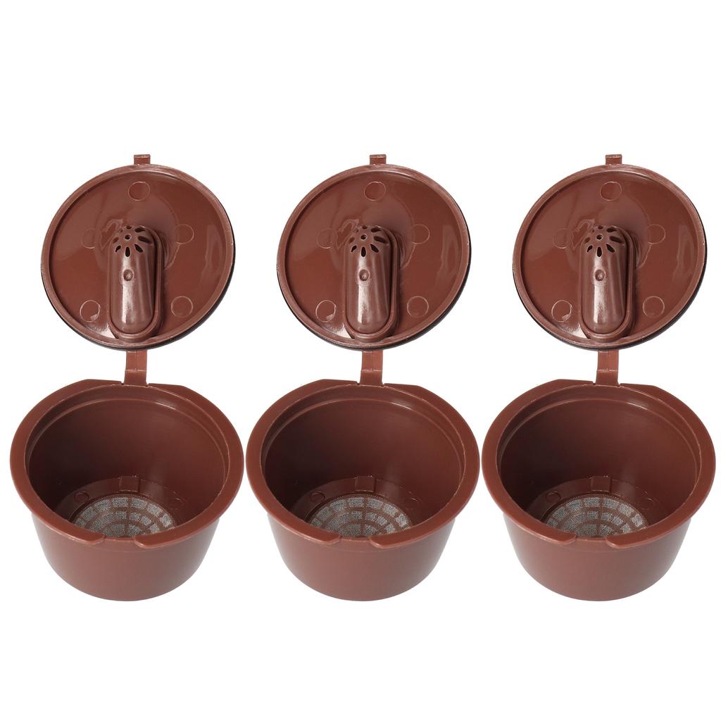 Refillable Capsule Coffee Filter Set Reusable Cafe Tool Fit for Dolce Gusto Coffee MachineCoffee