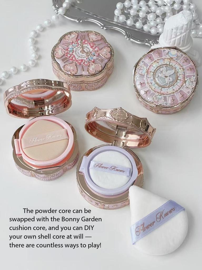 Flower Knows New Release Knight Unicorn Series Honey Loose Powder Shell 3 Colors