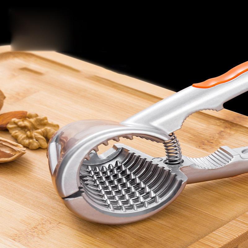 Spărgător de nuci din aliaj de zinc Crack Migdale Nucă Nuci Pecan Alune Nucă Bucătărie Spărgător de nuci Instrument de clemă Clește Cracker