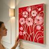 Bead Art 30x40cm Flower Relief Paint Set DIY Painting Kits for Adults for Students Teen Women Men Girls Boys Beginner Bedroom