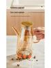 Stainless Steel Glass Oil Pot for Kitchen - Large Oil, Soy Sauce, and Vinegar Container