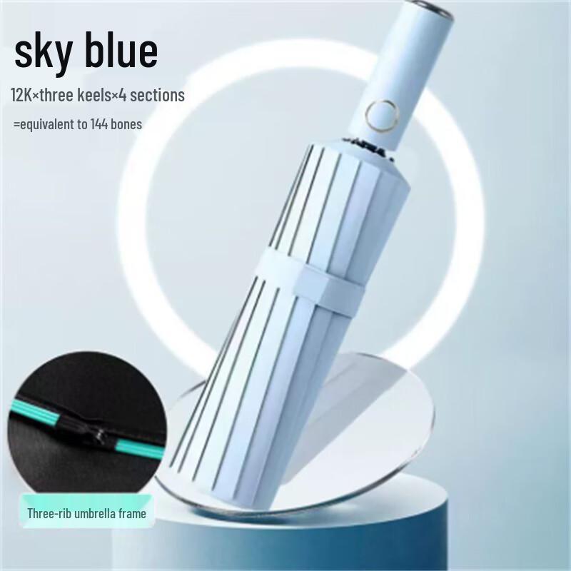 Automatic Folding Sun & Rain Umbrella