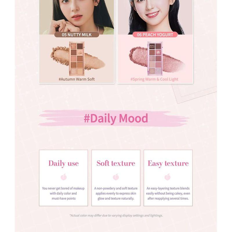 Peach C - Seasonal Blending Eyeshadow Palette - 6 Types