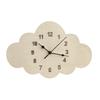 Holz Cartoon Wolke Leise Wanduhr Leiser Betrieb Zeitmesser Für Kinderzimmer Dekorationen Und Ruhige Lernumgebung