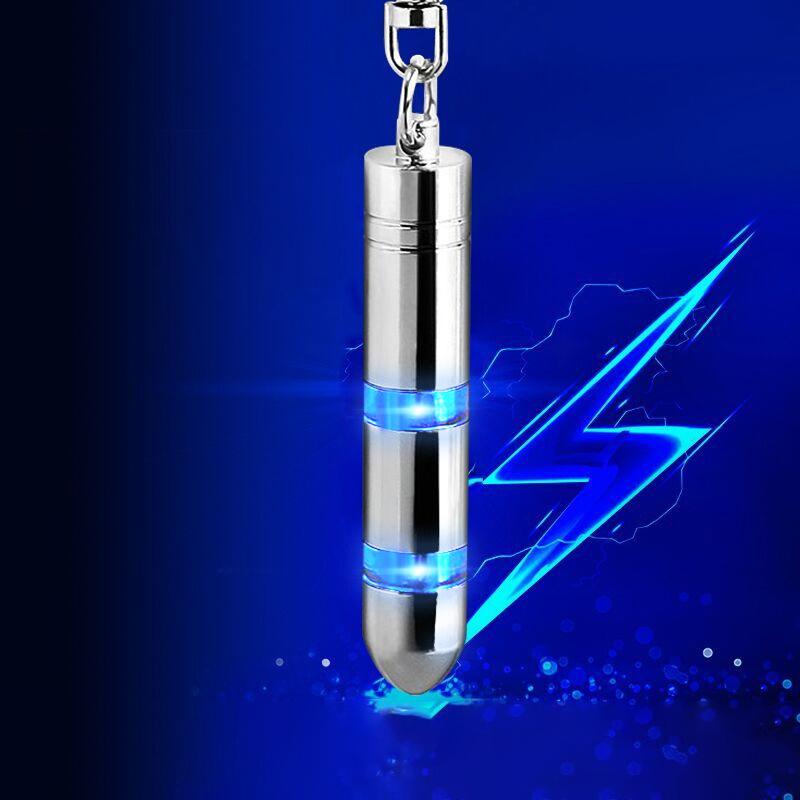 Antistatisk Nyckelring Bilkaross Statisk Eliminator Urladdare Antistatisk Stång Bärbar Nyckelring Eliminator Högspännings Bärbar Nyckel