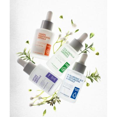 W.skin Laboratory Hydrating Ampoule 30ml 4 Types   Hyaluronic Acid  Vitamin  Cica  Peptide