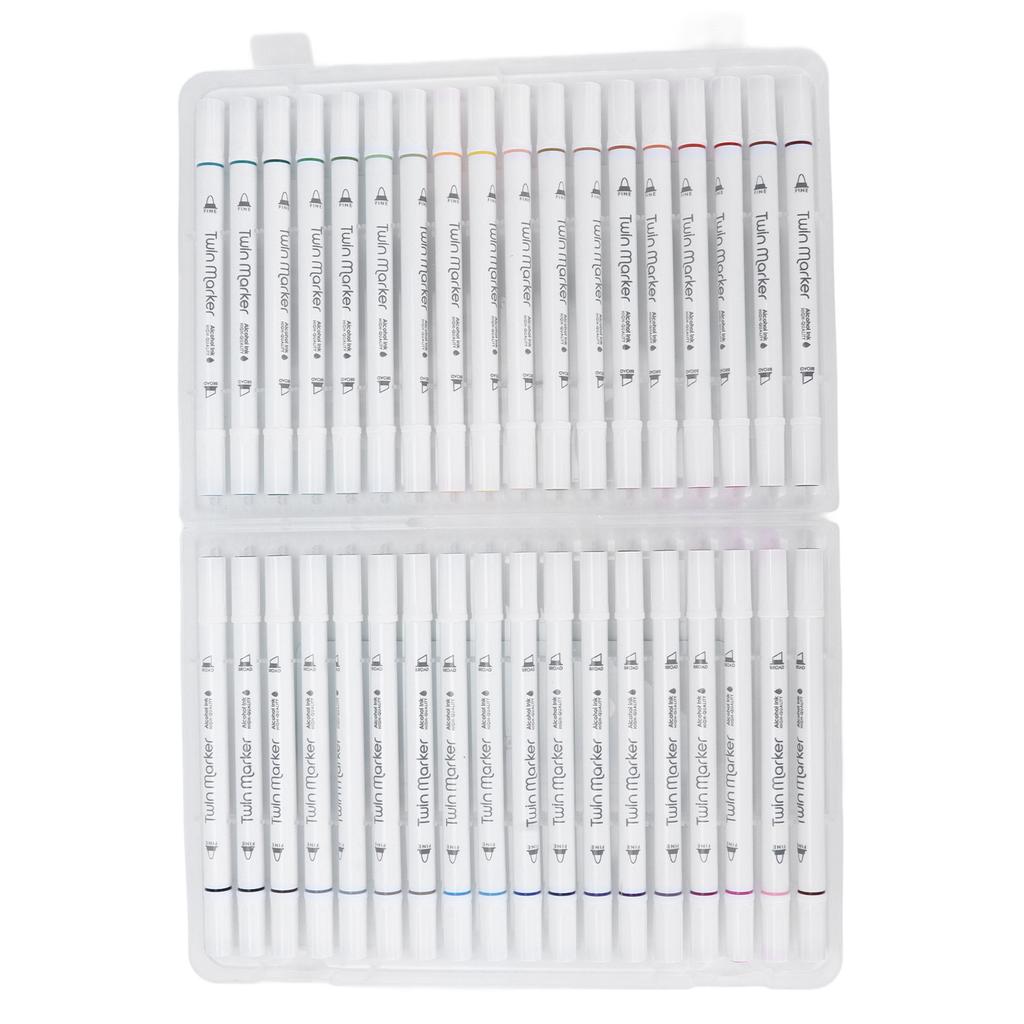 Marker Pen Large Double Head Waterproof Multifunctional Fast Drying Whiteboard Pencil for Graffiti Writing Coloring