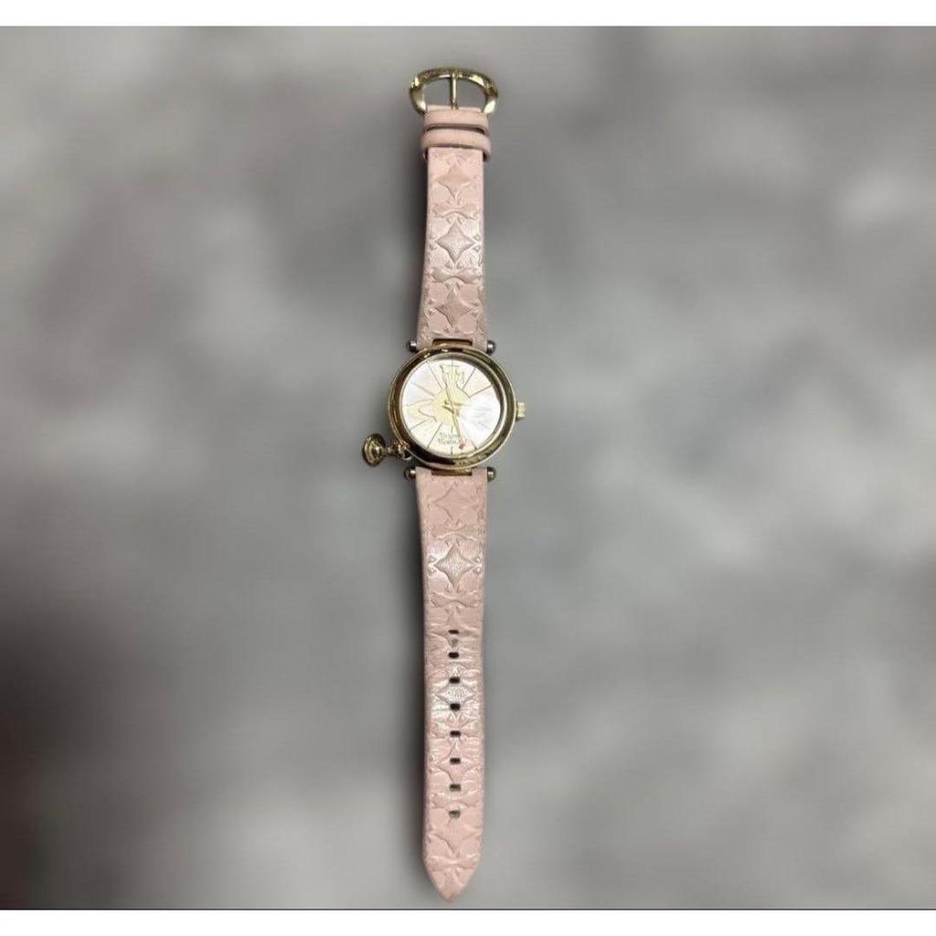 Used Vivienne Westwood Orb ChaRM Watch Pink