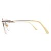 Pristine GENTLE MONSTER sunglasses MORA-031 Square Frame: Gold Cream mens Used