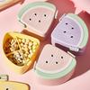 Watermelon Cute Cartoon Lunch Box Divided Into Compartments Drop Resistant Durable Thick Microwave Heated Sealed Bento Box