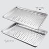 304 Stainless Steel Rectangular Deep Steaming Tray