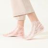5 Pairs of Socks Women's Summer Thin Design Mid Tube Lace Cotton Sole Breathable and Moisture Wicking Sexy and Short