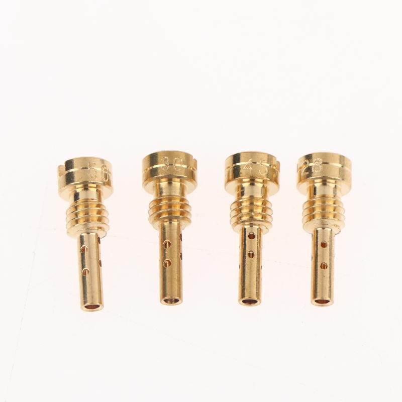 10Pcs Carburetor Slow Jet Nozzle Kit Compatible With N424 25B Ebc424 25 60 Fcr Cv40 Motorcycle Carb Replacement Parts