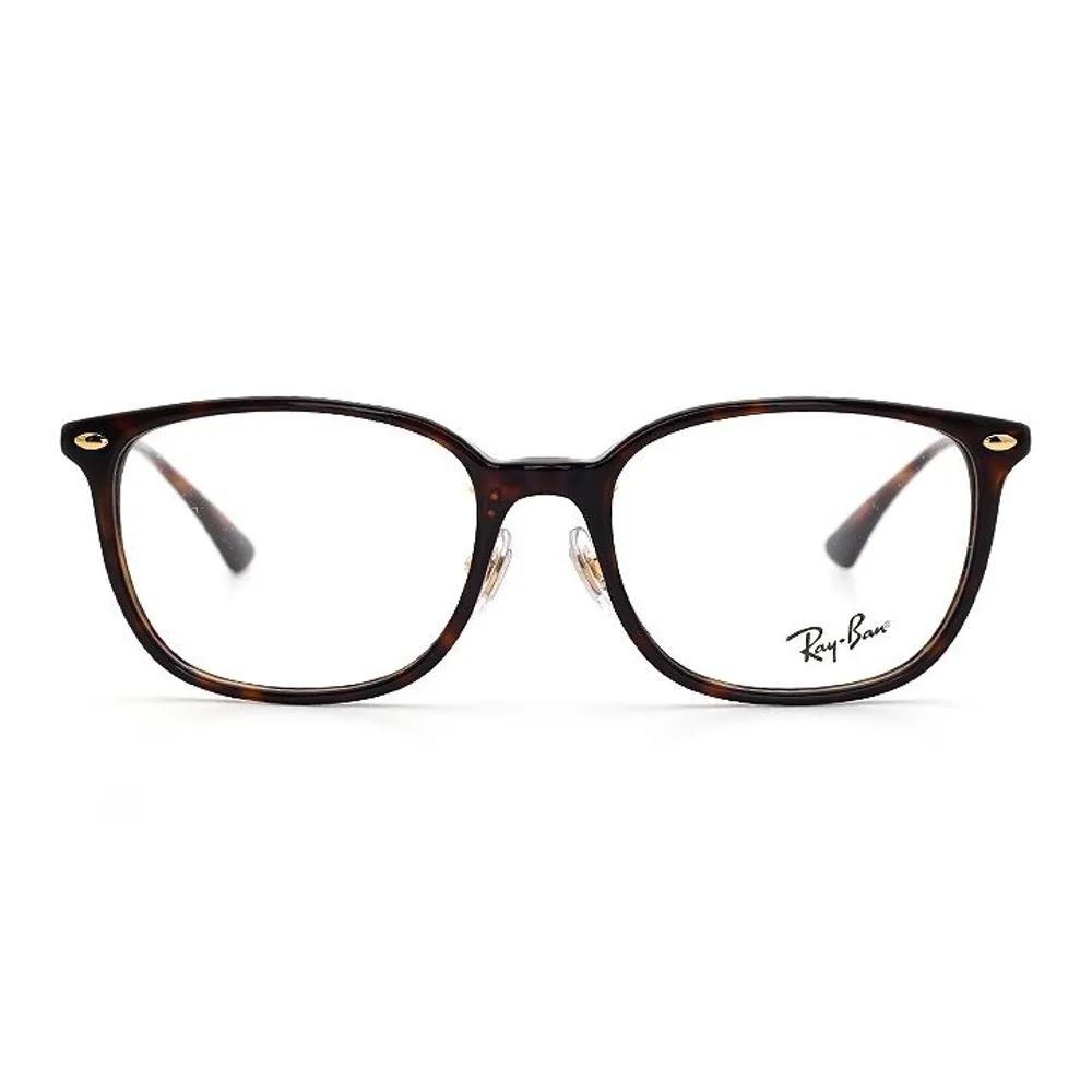RB5403D 2012 54mm Ray-Ban Square Leopard Print Horn-rimmed Glasses RB5403D 2012 54mm