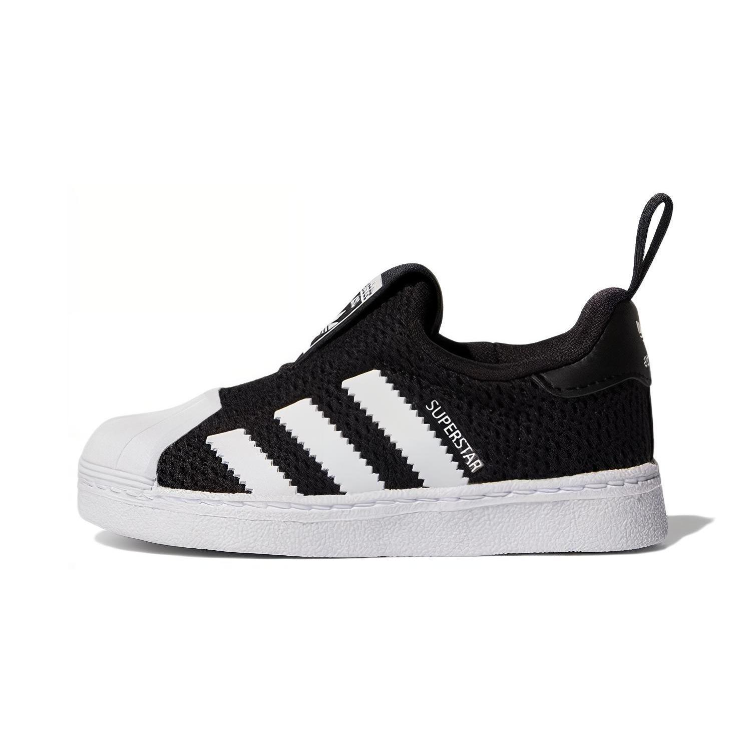 

Adidas Originals SUPERSTAR 360 Casual Low top Kids Skateboarding Shoes Black White Children Aged 3 7 Years Old GX3227 30