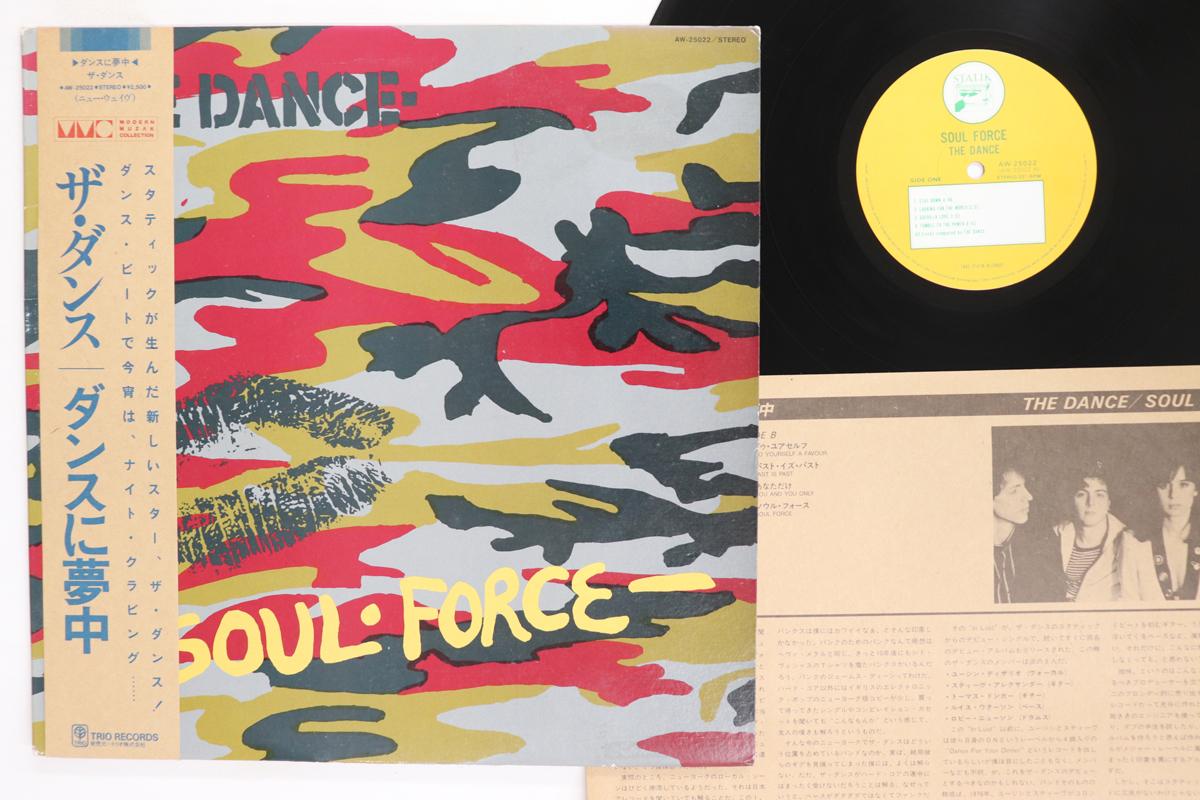 LP Record DANCE  Soul Force AW25022 STATIK 1982 Japan Obi Rock Used
