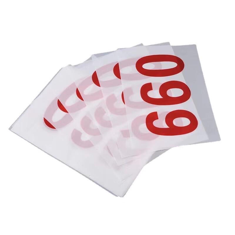 Sports Event Number Bibs for Athletes