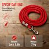 PP Horse Training Rope Heavy Duty Horse Web Lunge Line Durable Horse Lunge Rope  Competition