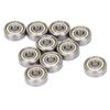 10Pcs Deep Grooves Ball Bearing Double Shield 6x17x6mm Steel Set Kit for Machine Equipment