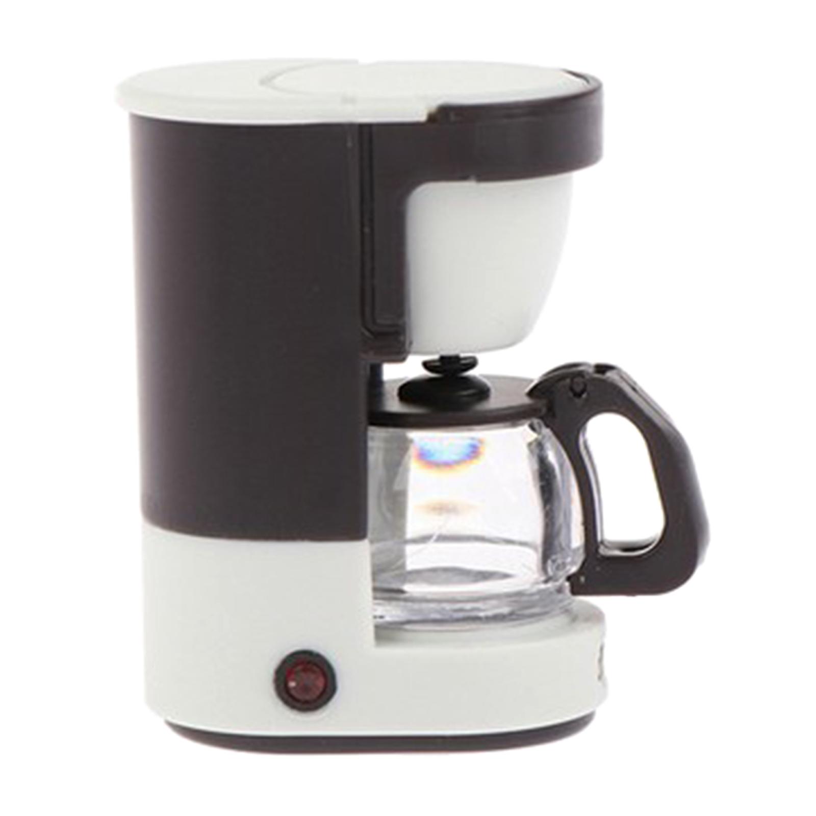 

Mini Dollhouse Miniature Breakfast Coffee Machine/Juicer Kitchen Miniature Model Children Interactive Parent-child Toy 2