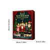2025 Christmas Countdown Calendar Blind Box 2D Flat Nutcracker Advent 24 Days Ornaments Christmas Countdown Calendar