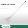 14-Tooth Steel Garden Rake
