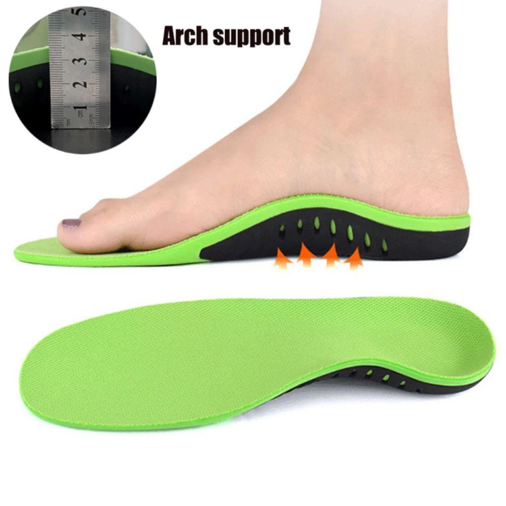 High Elastic Cushion Orthopedic Insoles Flat Arch Support Cuttable Design Arch Support Insoles Arch Foot Pad Sport Arch Support