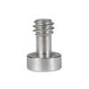 5 Stück 1/4" Edelstahlschraube 1/4-20 Gewindebolzen Anti-Lockerungs Kamera Befestigungsschraube Kamera Schnellwechselplatte Feststellschraube