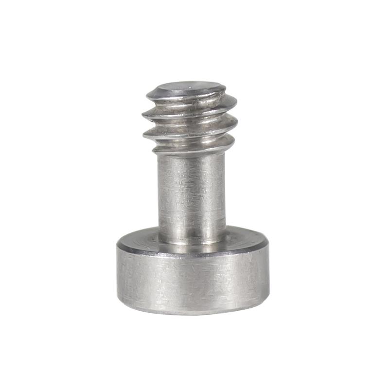 5 Stück 1/4" Edelstahlschraube 1/4-20 Gewindebolzen Anti-Lockerungs Kamera Befestigungsschraube Kamera Schnellwechselplatte Feststellschraube