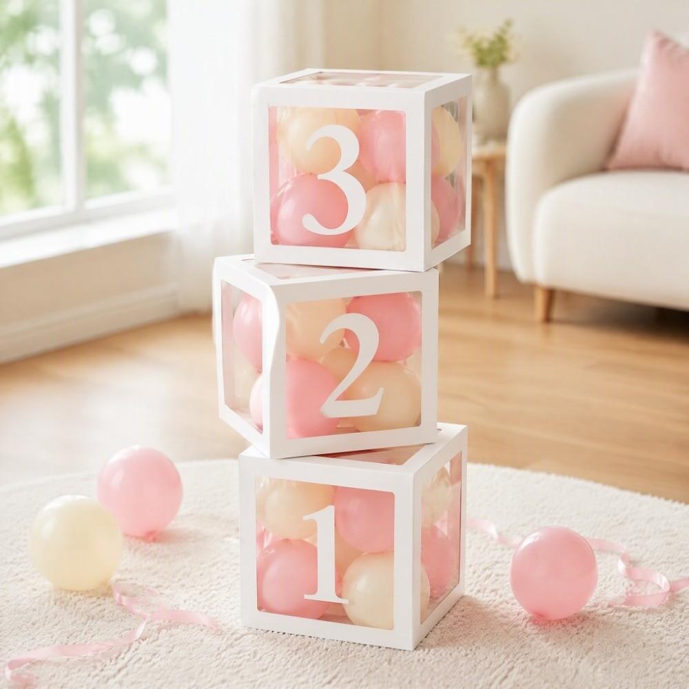Transparent Balloon Box Clear Material Party Balloon Box Display Box Party Decorations