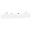 Set Mobile TV 3 Pezzi Truciolato Bianco