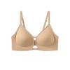 Invisible Lingerie Women's Soft Support Invisible and Seamless Bra Gathering Bra Push Up Bra