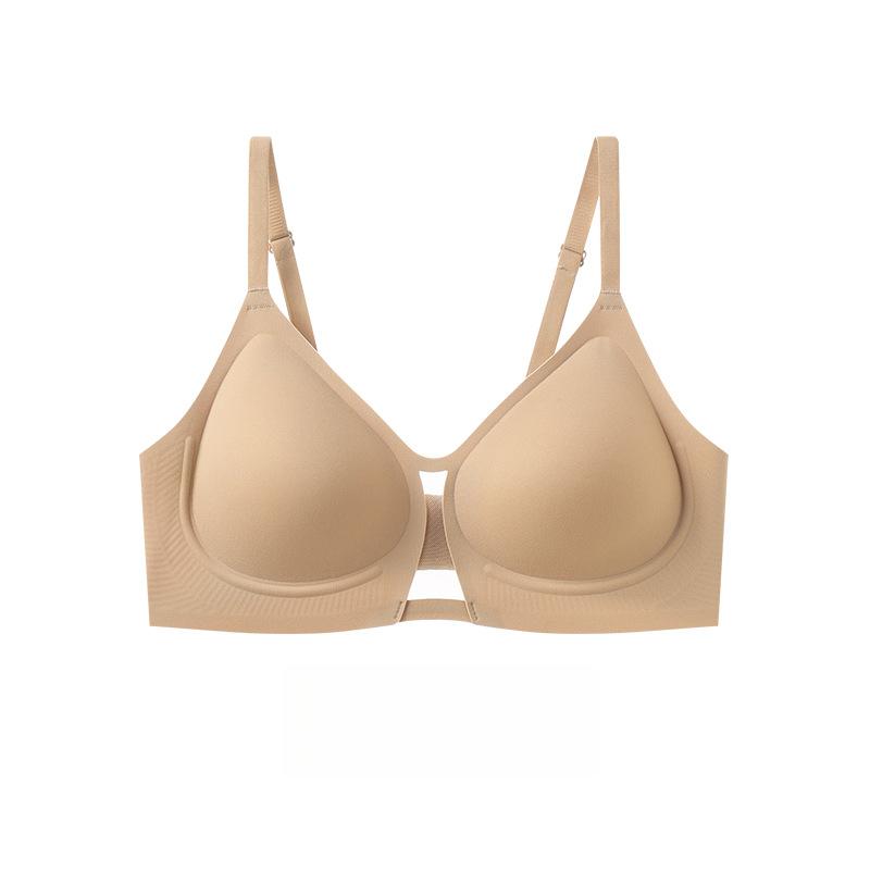 Invisible Lingerie Women's Soft Support Invisible and Seamless Bra Gathering Bra Push Up Bra