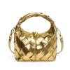 Xiaoxiangfeng diamond bag 2025 European and American new fashion niche shoulder bag women's versatile messenger dumpling bag tide