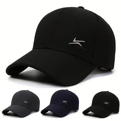 Unisex Dve Háčiky Výšivka Baseballové Čiapky Jar Jeseň Vonkajšie Nastaviteľné Bežné Klobúky Ochrana pred Slnkom Klobúk