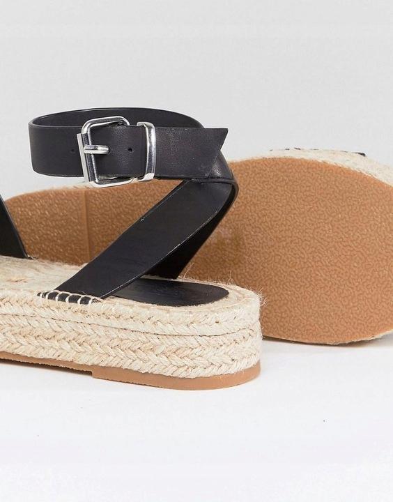 Women's Black Espadrilles Classic Rhinestones 41 W_A