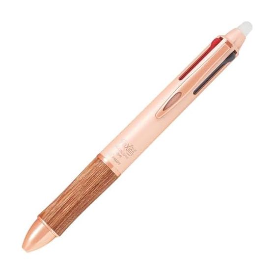 PILOT Multicolor Ballpoint Pen Frixion Ball 4 Wood 0.5mm Coral Pink LKFB3SEFCP