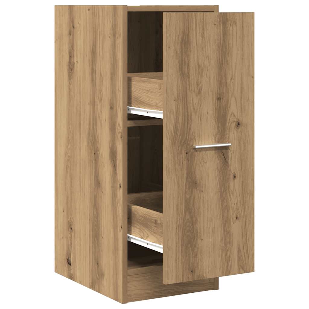 Apothecary Cabinet Artisan Oak 30 X 41 X 77.5 Cm Particleboard